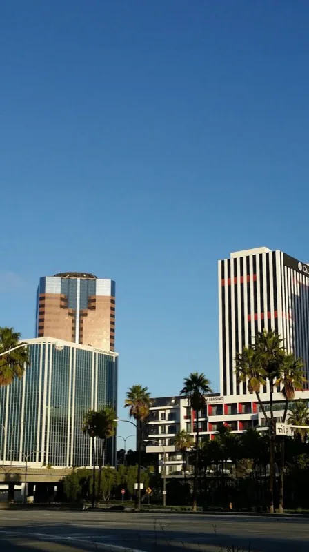 View of Long Beach, California