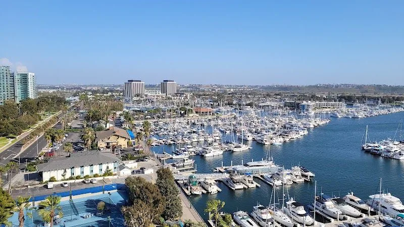 View of Marina del Rey, California